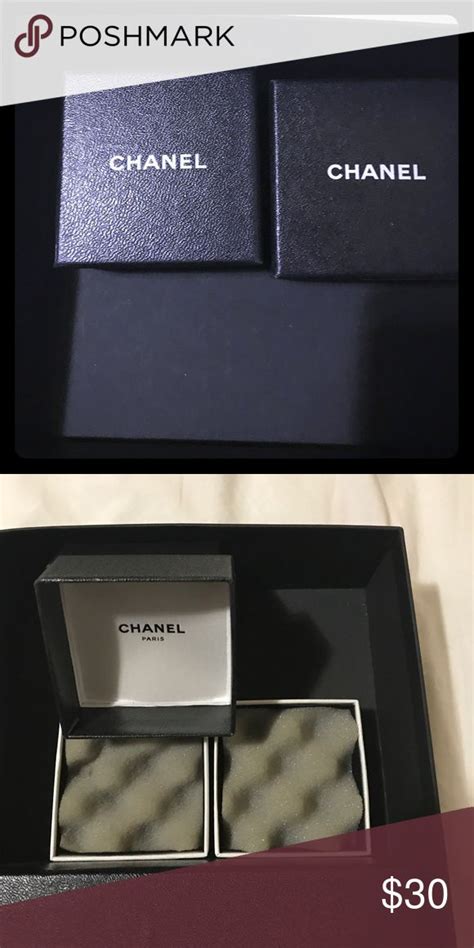 chanel earring box